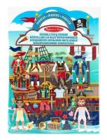 Opakowanie Naklejki wielorazowe wypukłe Piraci