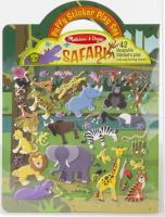 Opakowanie Naklejki wielorazowe wypukłe Safari