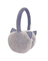 Opakowanie Nauszniki futrzane szare ze srebrnymi uszami