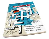 Niemiecki w krzyżówkach obrazkowych CREATIVO. Autor: Dwornik Paweł. SmakLiter.pl Okładka książki Niemiecki w krzyżówkach obrazkowych CREATIVO