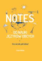 Okładka książki Notes do nauki języków obcych