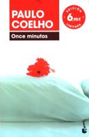 Once minutos. Autor: Paulo Coelho. SmakLiter.pl Okładka książki Once minutos
