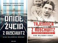 Pakiet: Anioł życia../ Tajemnica z Auschwitz. Autor: Majewska-Brown Nina. SmakLiter.pl Okładka książki Pakiet: Anioł życia../ Tajemnica z Auschwitz
