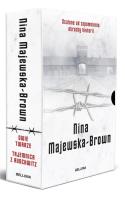 Pakiet: Dwie twarze/ Tajemnica z Auschwitz. Autor: Majewska-Brown Nina. SmakLiter.pl Okładka książki Pakiet: Dwie twarze/ Tajemnica z Auschwitz