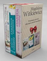 Pakiet Jeszcze się kiedyś spotkamy / Pierwsza na liście / Srebrna łyżeczka. Autor: Witkiewicz Magdalena. SmakLiter.pl Okładka książki Pakiet Jeszcze się kiedyś spotkamy / Pierwsza na liście / Srebrna łyżeczka