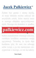 palkiewicz.com (z autografem). Autor: Jacek Pałkiewicz. SmakLiter.pl Okładka książki palkiewicz.com (z autografem)