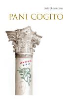 Pani Cogito. Autor: Skonieczna Julia. SmakLiter.pl Okładka książki Pani Cogito