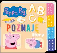 Okładka książki Peppa Pig. Poznaję litery