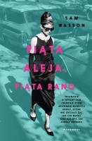 Piąta Aleja, piąta rano. Autor: Wasson Sam, Agnieszka Lipska-Nakoniecznik. SmakLiter.pl Okładka książki Piąta Aleja, piąta rano