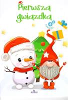 Pierwsza gwiazdka. Kolorowanka. Autor: Matusiak Monika. SmakLiter.pl Okładka książki Pierwsza gwiazdka. Kolorowanka