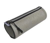 Piórnik Okrągły Tuba szary NARCISSUS. Wydawca: Narcissus. SmakLiter.pl Opakowanie Piórnik Okrągły Tuba szary NARCISSUS