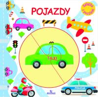 Pojazdy. Autor: Grzankowska Ewelina. SmakLiter.pl Okładka książki Pojazdy