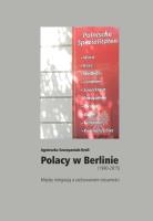 Okładka książki Polacy w Berlinie (1980-2015)