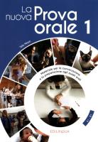 Prova Orale 1 podręcznik A1-B1 ed. 2021. Autor: Marin Telis. SmakLiter.pl Okładka książki Prova Orale 1 podręcznik A1-B1 ed. 2021