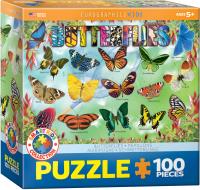 Opakowanie Puzzle 100 Smartkids Butterflies 6100-5485