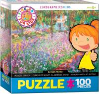 Puzzle 100 Smartkids Monets Garden by Claude Mo 6100-4908. Wydawca: Eurographics. SmakLiter.pl Opakowanie Puzzle 100 Smartkids Monets Garden by Claude Mo 6100-4908