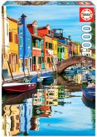 Puzzle 1000 Burano/Włochy G3. Wydawca: Educa. SmakLiter.pl Opakowanie Puzzle 1000 Burano/Włochy G3
