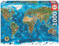 Puzzle 1000 Cuda świata G3. Wydawca: Educa. SmakLiter.pl Opakowanie Puzzle 1000 Cuda świata G3