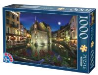 Opakowanie Puzzle 1000 Francja, Annecy nocą