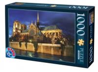 Opakowanie Puzzle 1000 Francja, Paryż- Katedra Notre Dame