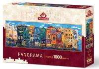 Opakowanie Puzzle 1000 Kolorowe miasto (Panorama)