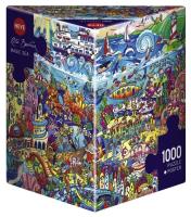 Puzzle 1000 Magiczne morze (Puzzle+plakat). Wydawca: Heye. SmakLiter.pl Opakowanie Puzzle 1000 Magiczne morze (Puzzle+plakat)