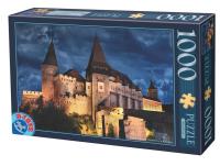 Opakowanie Puzzle 1000 Rumunia, Zamek Corvin nocą