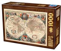 Opakowanie Puzzle 1000 Stara mapa