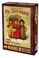 Opakowanie Puzzle 1000 Stare plakaty, Reklama Czekolady