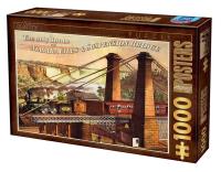 Opakowanie Puzzle 1000 Stare plakaty, Wodospad Niagara