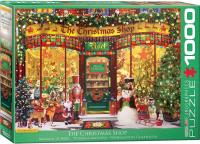 Puzzle 1000 The Christmas Shop by G.Wal 6000-5521. Wydawca: Eurographics. SmakLiter.pl Opakowanie Puzzle 1000 The Christmas Shop by G.Wal 6000-5521