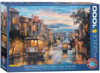 Opakowanie Puzzle 1000 Tramwaj w San Francisco