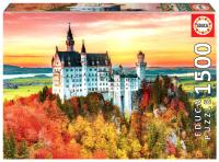 Puzzle 1500 Jesień w Neuschwanstein/Niemcy G3. Wydawca: Educa. SmakLiter.pl Opakowanie Puzzle 1500 Jesień w Neuschwanstein/Niemcy G3