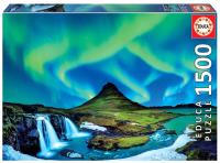 Puzzle 1500 Zorza polarna/Islandia G3. Wydawca: Educa. SmakLiter.pl Opakowanie Puzzle 1500 Zorza polarna/Islandia G3