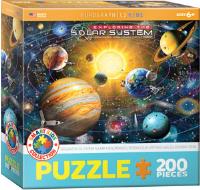 Puzzle 200 Smartkids Exploring the Solar System 6200-5486. Wydawca: Eurographics. SmakLiter.pl Opakowanie Puzzle 200 Smartkids Exploring the Solar System 6200-5486