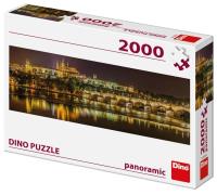 Puzzle 2000 Czechy, Praga, Most Karola (Panorama). Wydawca: Dino Toys. SmakLiter.pl Opakowanie Puzzle 2000 Czechy, Praga, Most Karola (Panorama)