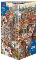 Puzzle 2000 Sherlock& Co. (Puzzle+plakat). Wydawca: Heye. SmakLiter.pl Opakowanie Puzzle 2000 Sherlock& Co. (Puzzle+plakat)