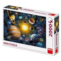 Puzzle 2000 System Solarny. Wydawca: Dino Toys. SmakLiter.pl Opakowanie Puzzle 2000 System Solarny