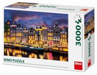 Puzzle 3000 Holandia, Amsterdam. Wydawca: Dino Toys. SmakLiter.pl Opakowanie Puzzle 3000 Holandia, Amsterdam