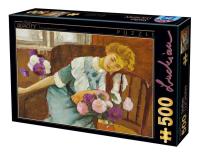Opakowanie Puzzle 500 Lorica z Chryzantemami, Stefan Luchian