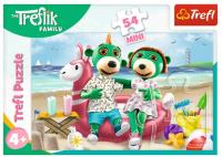 Puzzle 54 mini Wesoły świat Treflików 3 TREFL. Wydawca: Trefl. SmakLiter.pl Opakowanie Puzzle 54 mini Wesoły świat Treflików 3 TREFL