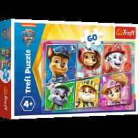Opakowanie Puzzle 60 Przyjaciele gotowi do akcji Psi Patrol 17368