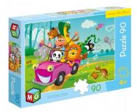 Puzzle 90 Wycieczka. Wydawca: MULTIGRA. SmakLiter.pl Opakowanie Puzzle 90 Wycieczka