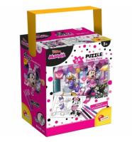 Opakowanie Puzzle mini 24 w tubie Minnie