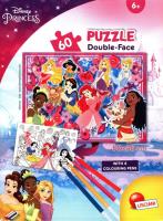 Opakowanie Puzzle mini w tubie 60 elementów Księżniczki