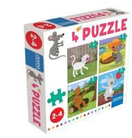 Puzzle z Myszką GRANNA. Wydawca: Granna. SmakLiter.pl Opakowanie Puzzle z Myszką GRANNA