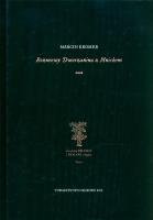 Okładka książki Rozmowy Dworzanina z Mnichem. Staropolski dramat i dialog religijny Tom V