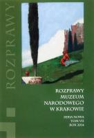 Rozprawy Muzeum Narodowego w Krakowie T.7. Autor:   Praca zbiorowa. SmakLiter.pl Okładka książki Rozprawy Muzeum Narodowego w Krakowie T.7