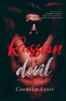 Russian Devil. Autor: Cordelia Frost. SmakLiter.pl Okładka książki Russian Devil