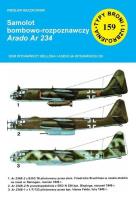 Samolot bombowo-rozpoznawczy Arado Ar 234. Autor: Bączkowski Wiesław. SmakLiter.pl Okładka książki Samolot bombowo-rozpoznawczy Arado Ar 234
